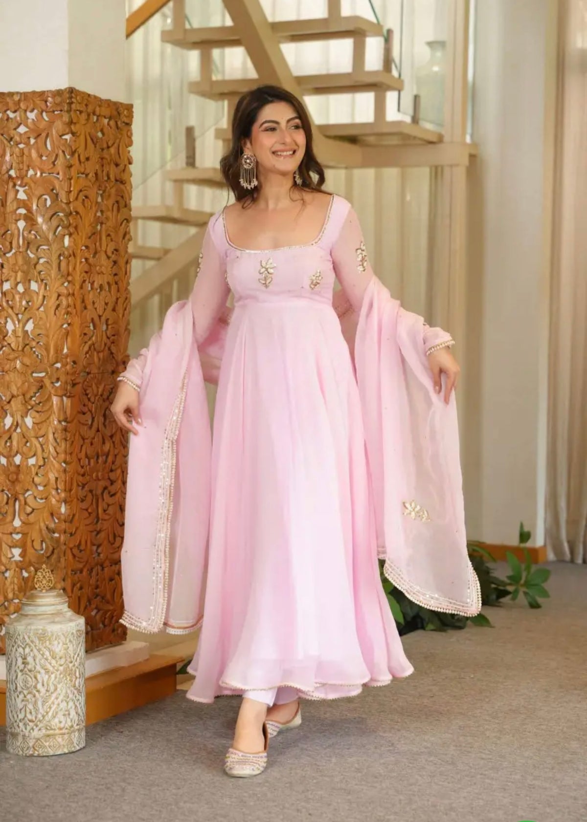 MAHIRA ROSE ANARKALI SUIT SET