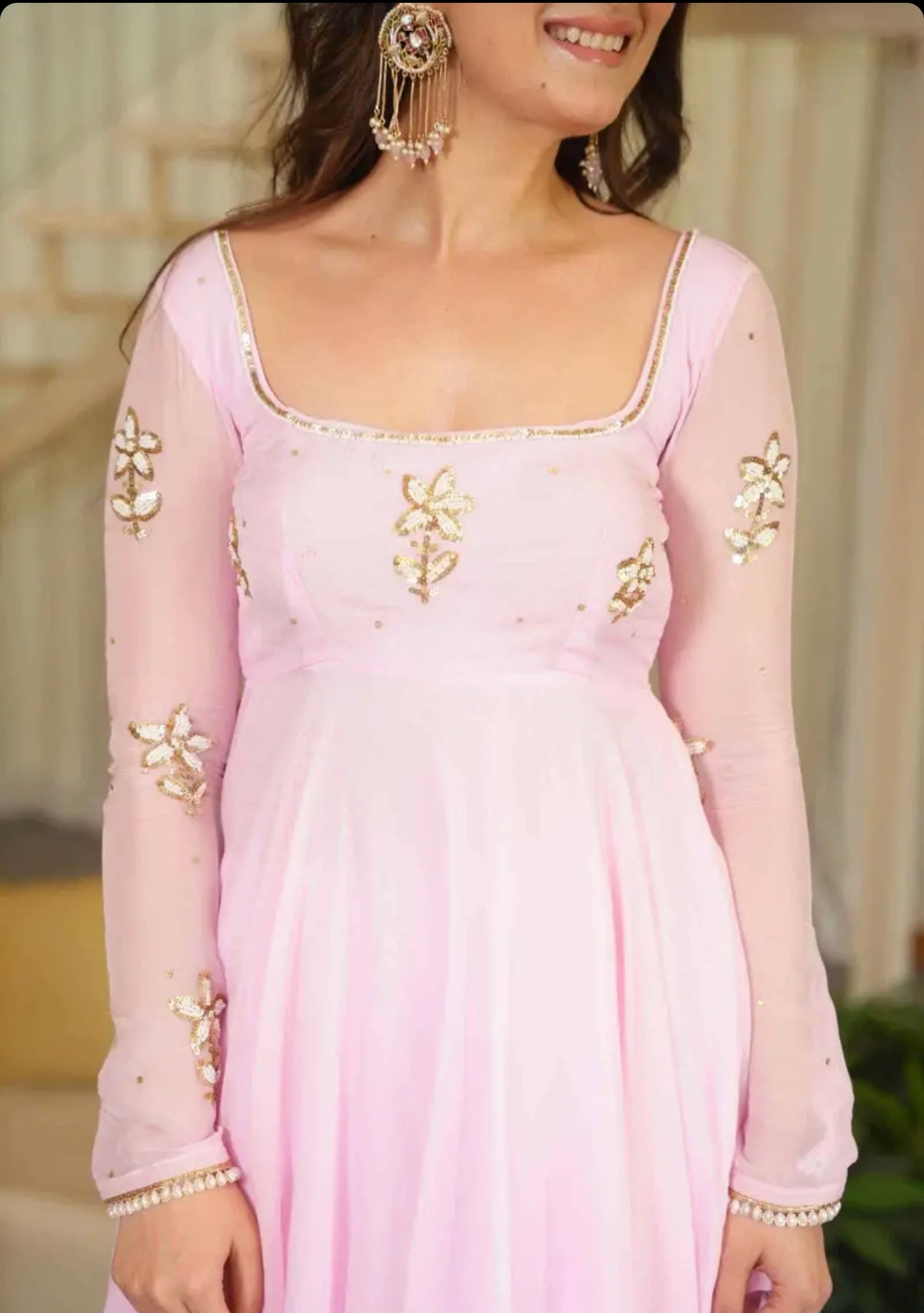 MAHIRA ROSE ANARKALI SUIT SET