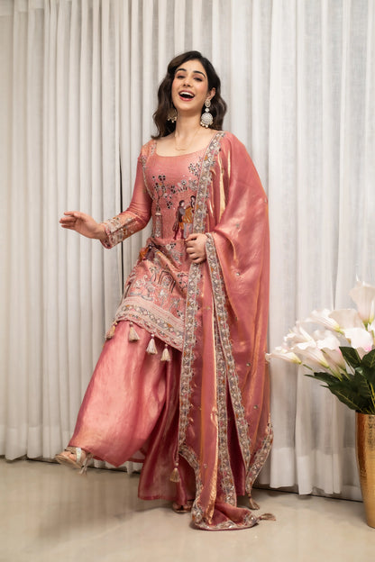 Rangreza Royale Sharara Set