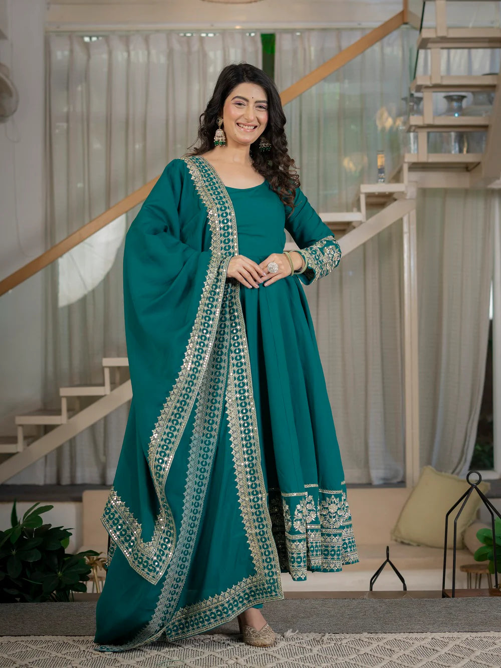 Zarmina Opulence Anarkali Suit Set