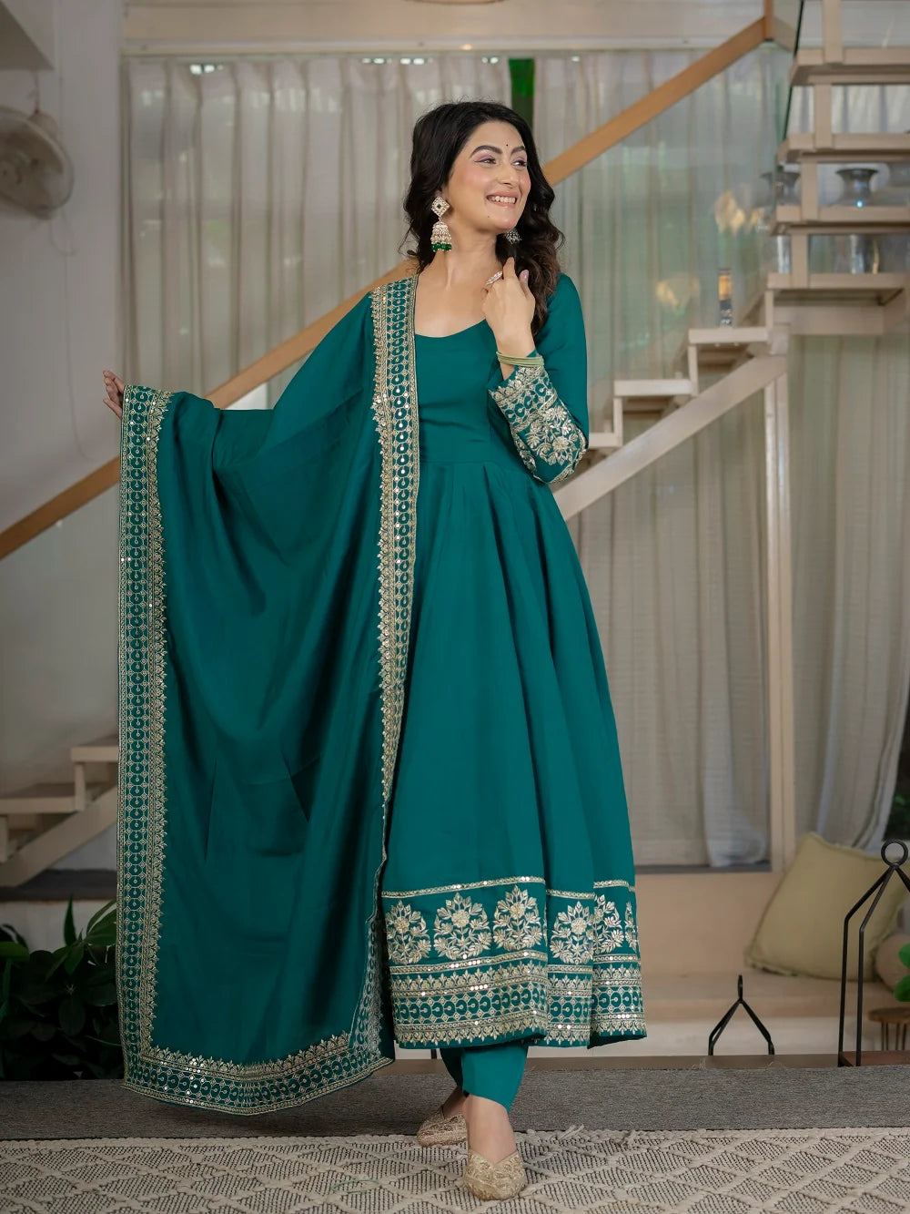 Zarmina Opulence Anarkali Suit Set