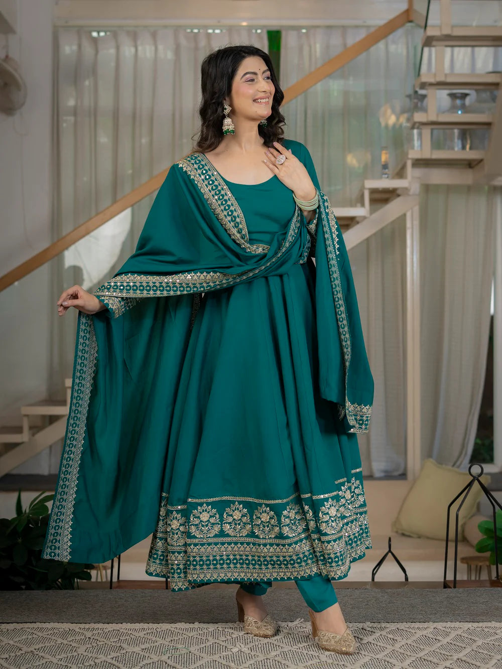 Zarmina Opulence Anarkali Suit Set
