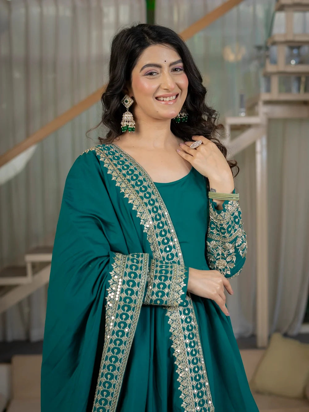 Zarmina Opulence Anarkali Suit Set