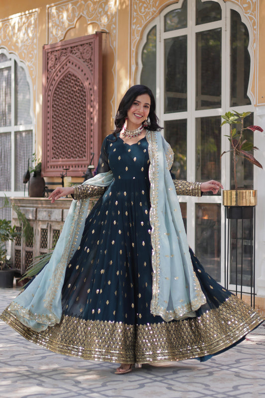 ANURADHA ANARKALI SUIT SET