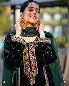 Solaira Velvet Dominion Suit Set