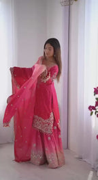 Satrangi Gulaal Spark Suit Set