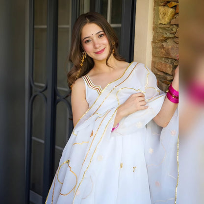Shubhra Glint Kurta Set