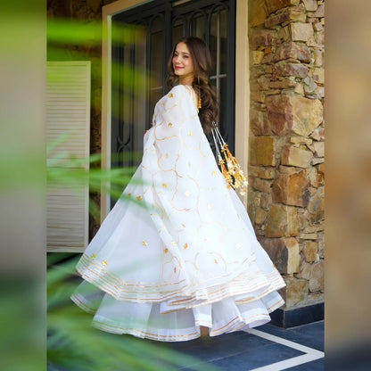 Shubhra Glint Kurta Set