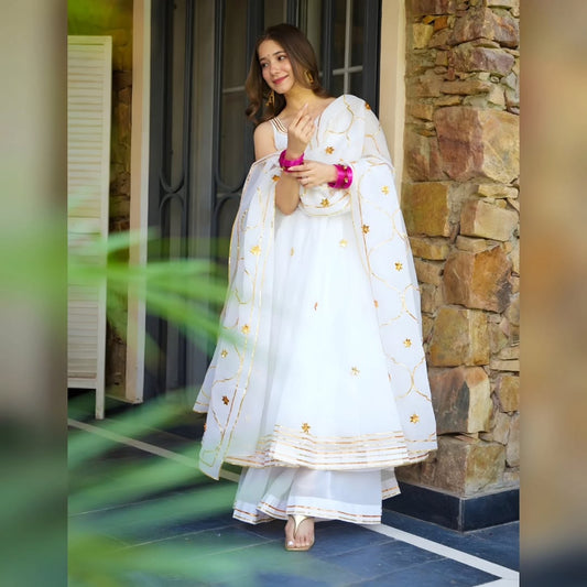 Shubhra Glint Kurta Set