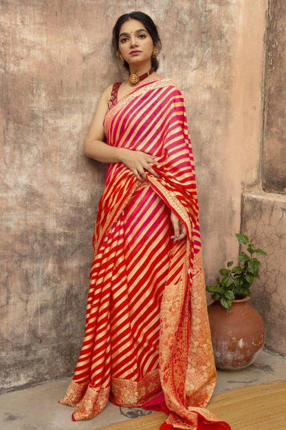 Kanchipuram silk sarees | Indian Saree | Silk Saree | Red Color Sari | Women Sari | Traditional Saree | Wediing Wear | Festival Saree |