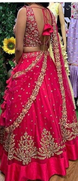 PINK LEHENGA CHOLI-LC249